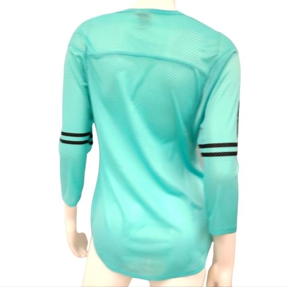 PINK Mint Green Jersey sz XS - Picture 5 of 6